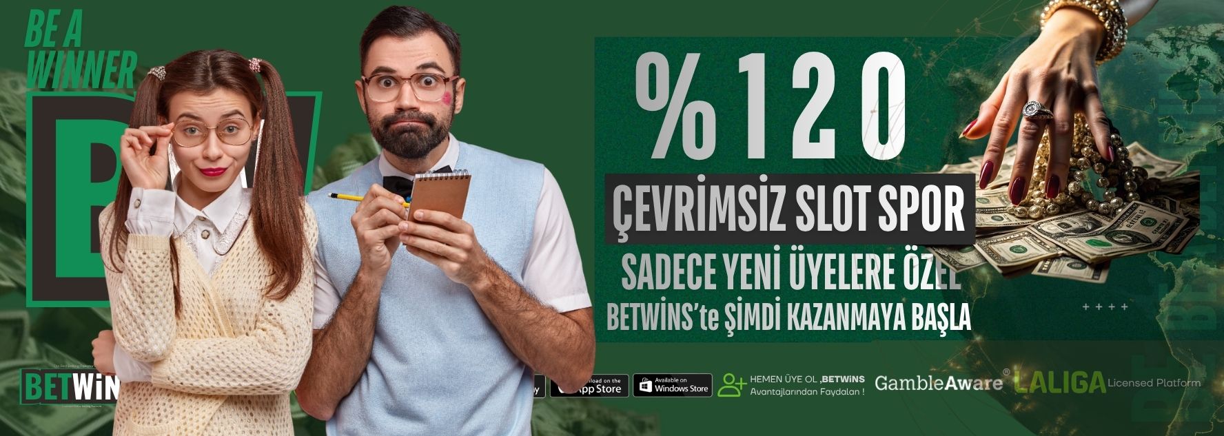 %120 SLOT SPOR YATIRIM BONUSU